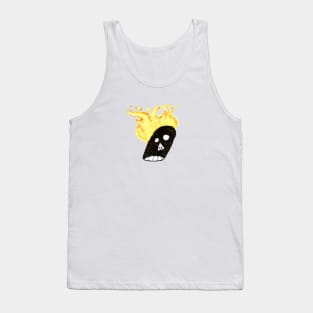 Flaming head Tank Top